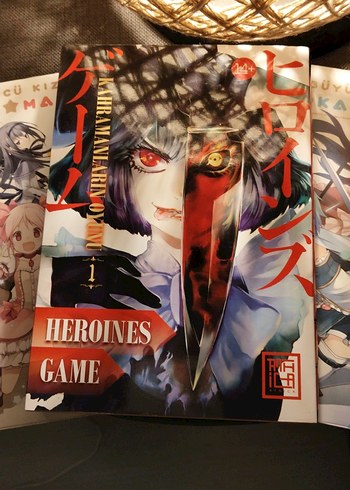 Heroines Game & büyücü kız madoka 1-2 Manga Serisi - Görsel 2