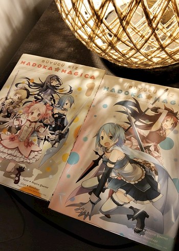Heroines Game & büyücü kız madoka 1-2 Manga Serisi - Görsel 4