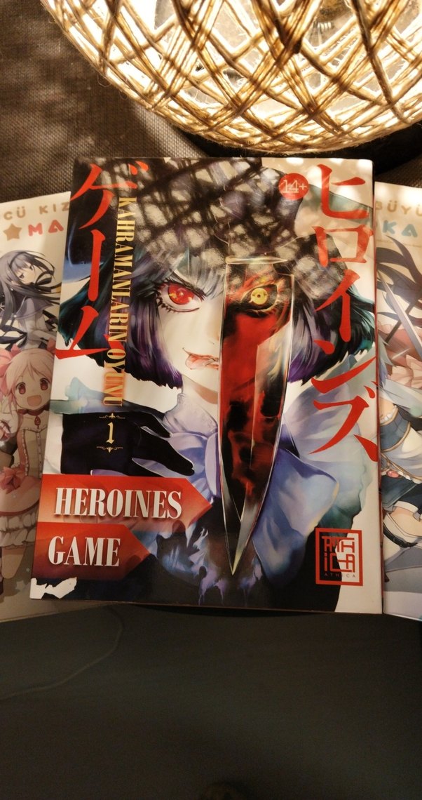 Heroines Game & büyücü kız madoka 1-2 Manga Serisi - Görsel 2
