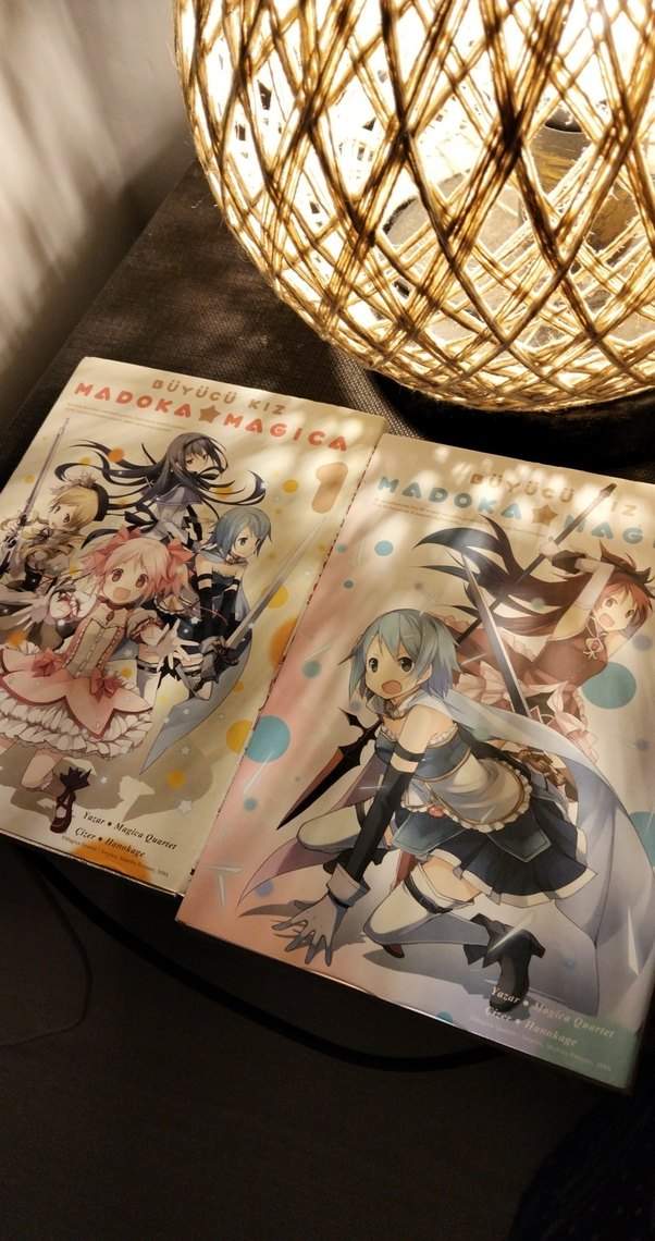 Heroines Game & büyücü kız madoka 1-2 Manga Serisi - Görsel 4