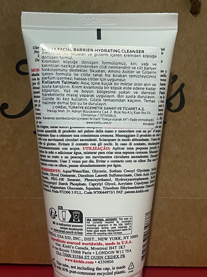 Kiehl's Ultra Facial Nemlendirici Yüz Temizleyici 150 ml - Görsel 2