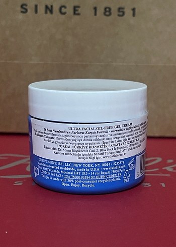 Kiehl's Ultra Facial Yağsız Jel Krem - Görsel 2