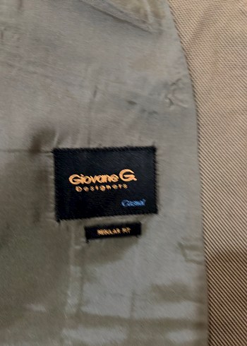 Giovane Marka Düğmeli Gri Keten Erkek Yelek - Görsel 6