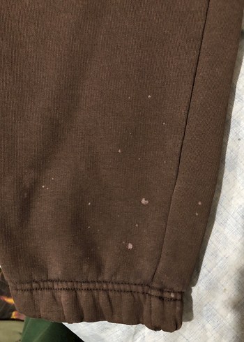 Kahverengi Rahat Kesim Eşofman Altı - Görsel 4