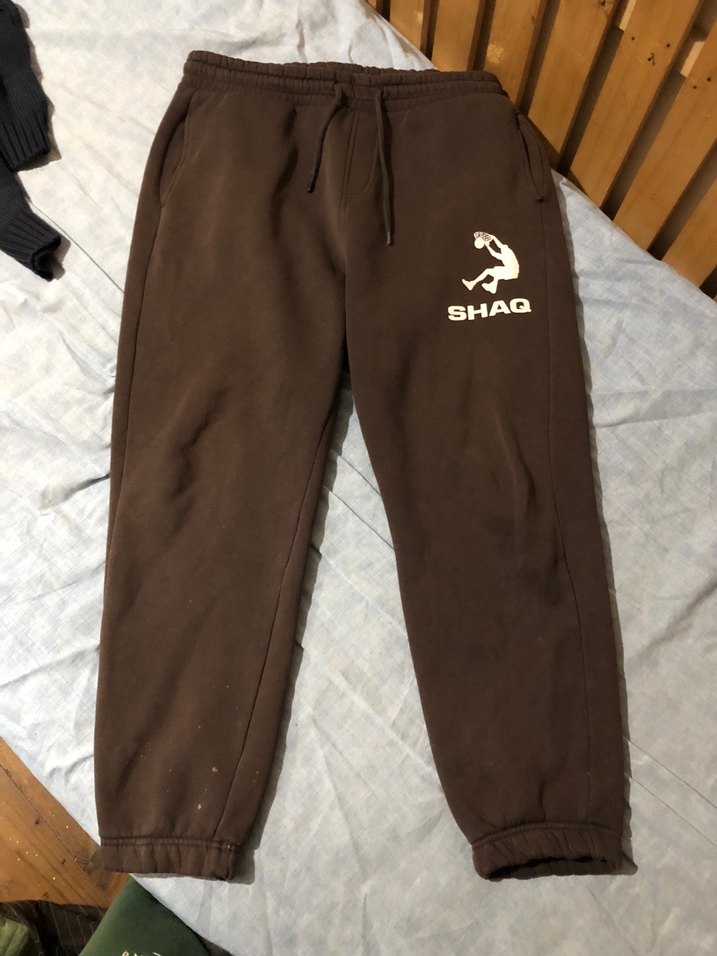 Kahverengi Rahat Kesim Eşofman Altı - Görsel 2