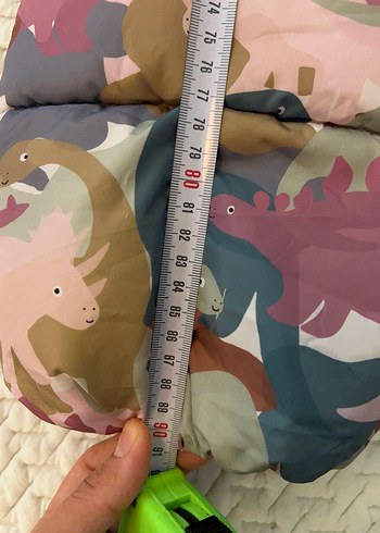 Next kar tulumu Kız Bebek Kamuflaj Desenli Kürklü Tulum - Görsel 7