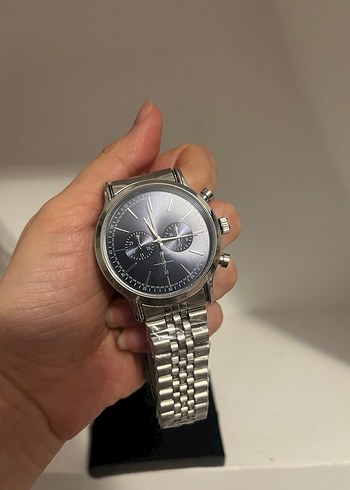 Gri Kadranlı Erkek Kol Saati - Görsel 2