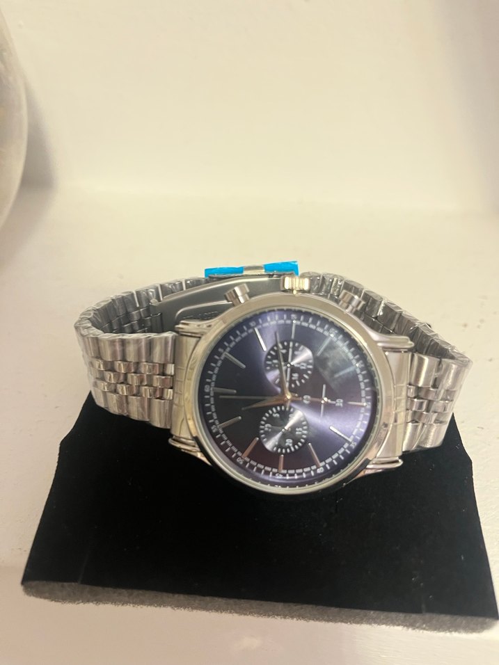 Gri Kadranlı Erkek Kol Saati - Görsel 3