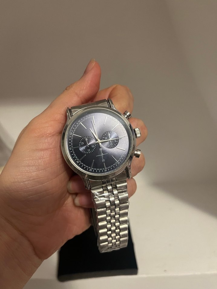 Gri Kadranlı Erkek Kol Saati - Görsel 2