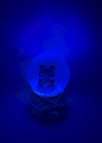 Işıklı Panda Figürlü Kar Küresi - Görsel 3