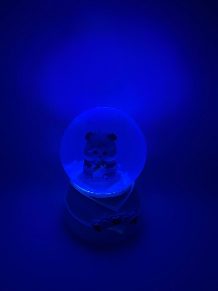 Işıklı Panda Figürlü Kar Küresi - Görsel 3