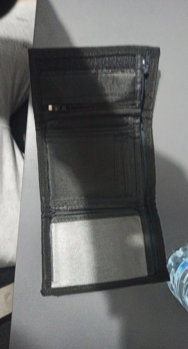 Siyah Gri Baskılı Erkek Cüzdan - Görsel 3