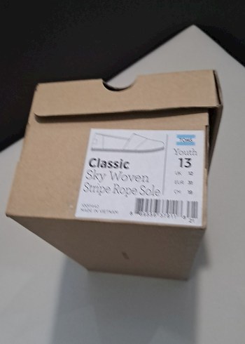 unısexs Beyaz Zebra Desenli Pamuklu Espadril - Görsel 6