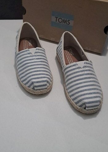 unısexs Beyaz Zebra Desenli Pamuklu Espadril - Görsel 2