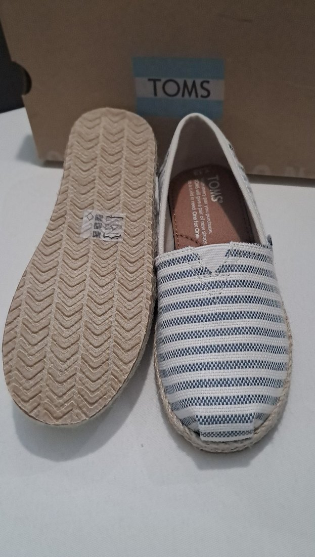unısexs Beyaz Zebra Desenli Pamuklu Espadril - Görsel 4