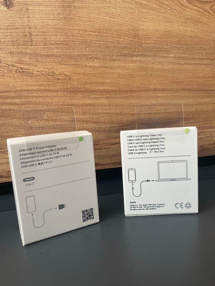 Apple USB-C 20W Güç Adaptörü ve Lightning Kablosu - Görsel 2