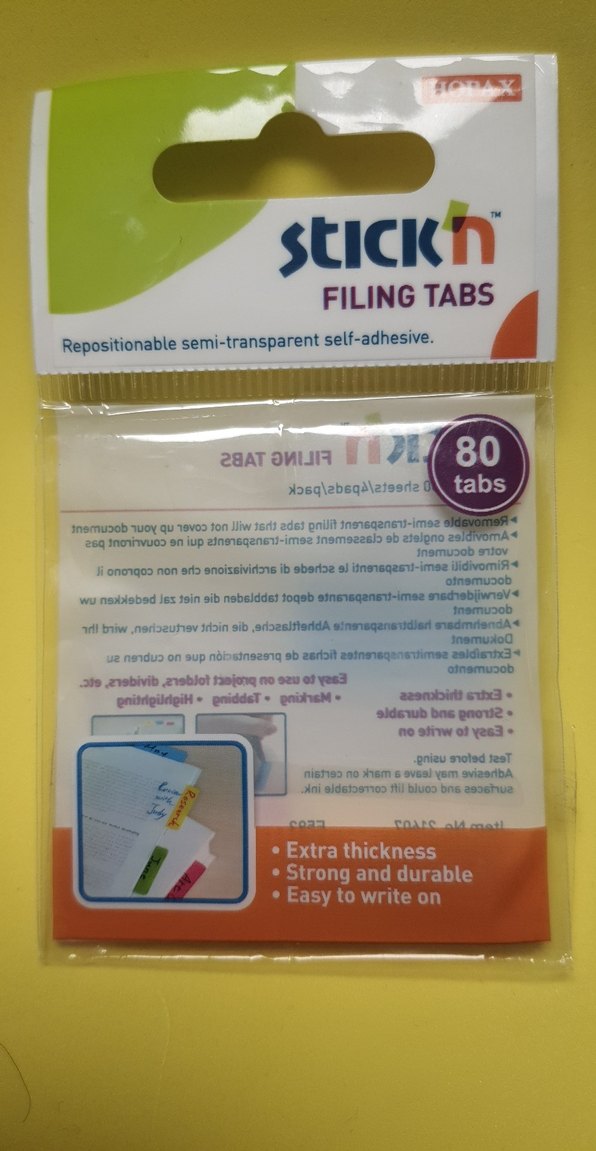 renkli kitap işaretleme sticker - Görsel 2