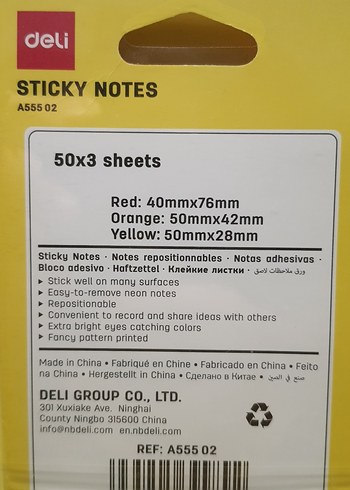 Pastel Renkli Sticky Notes Seti - Görsel 2