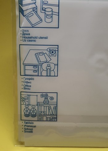 Çok Renkli Yapışkan Etiketler 6.9x1.5 cm - Görsel 2