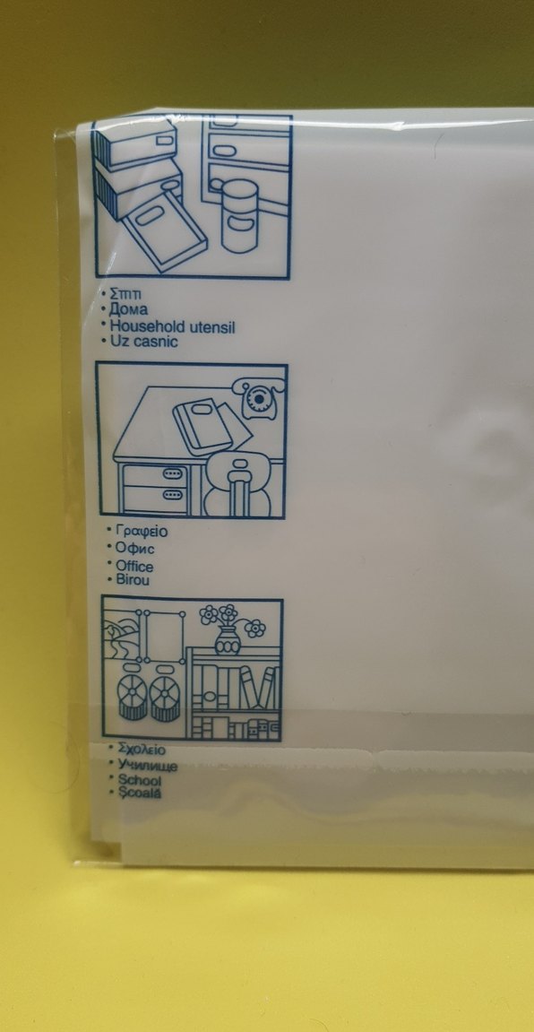 Çok Renkli Yapışkan Etiketler 6.9x1.5 cm - Görsel 2