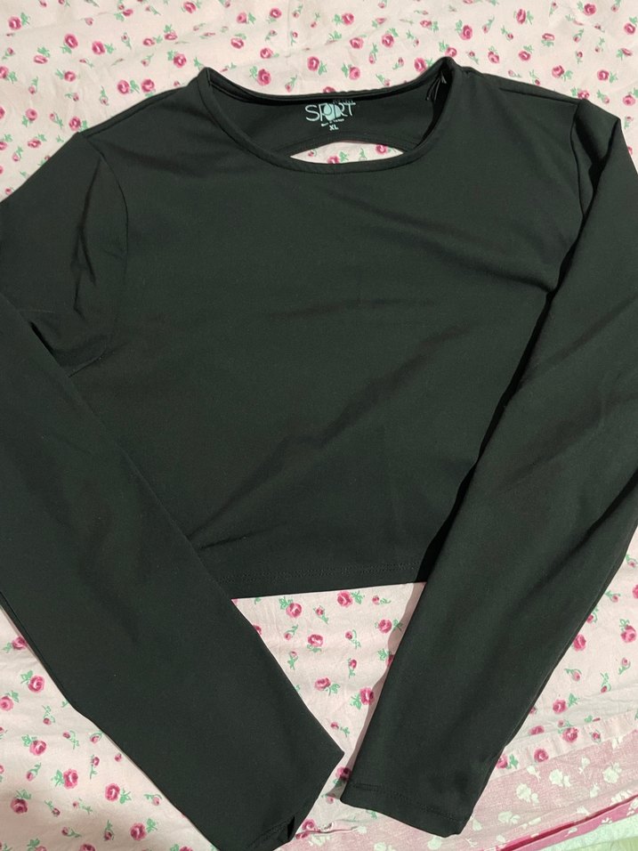 Uzun Kollu, Drapeli Hamile Tişörtü - Görsel 2