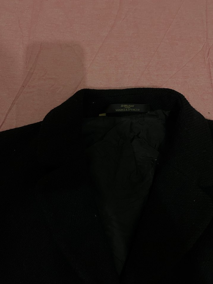 Düğmeli Siyah Kadın Blazer Ceket - Görsel 2