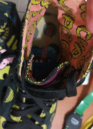 38 Beden çeşitli Renk orjinal converse