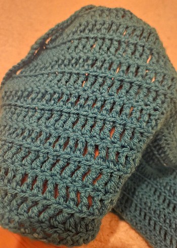 El işi Mavi Transparan büstiyer - Görsel 3