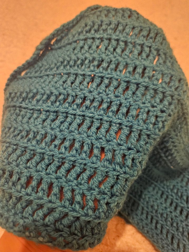 El işi Mavi Transparan büstiyer - Görsel 3