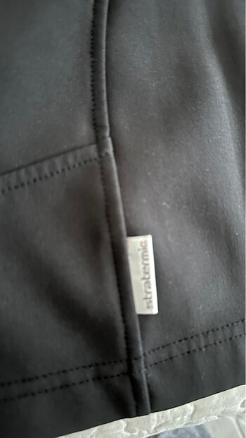 m Beden siyah Renk Quechua softshell mont