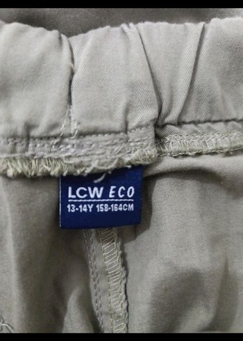 Kadın Bej Keten Normal Boy Bol Pantolon - Görsel 3