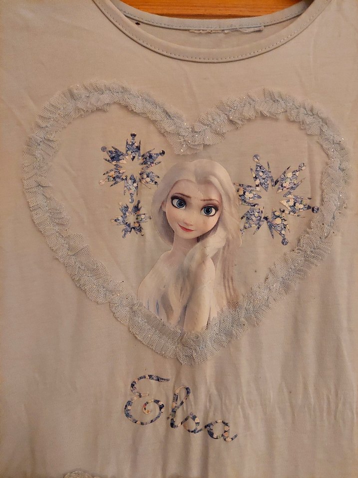 Lc Waikiki Elsa Baskılı Elbise 5-6 Yaş - Görsel 2