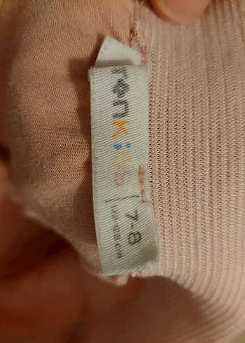 Kotonkids 5-6 Yaş Somon Rengi Fırfırlı Mini Etek - Görsel 3