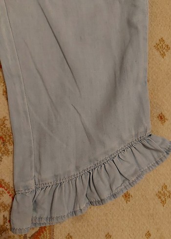 Lc Waikiki 18-24 ay Kız Bebek Beli Lastikli Kot Pantolon - Görsel 3