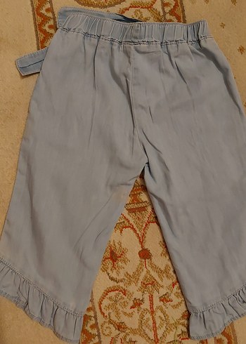 Lc Waikiki 18-24 ay Kız Bebek Beli Lastikli Kot Pantolon - Görsel 4