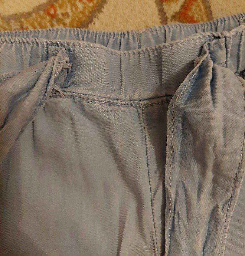 Lc Waikiki 18-24 ay Kız Bebek Beli Lastikli Kot Pantolon - Görsel 2