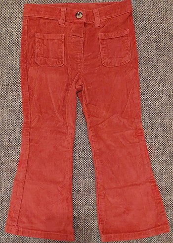 Lc Waikiki 3-4 Yaş Kız Çocuk Süet Düğmeli Pantolon - Görsel 6