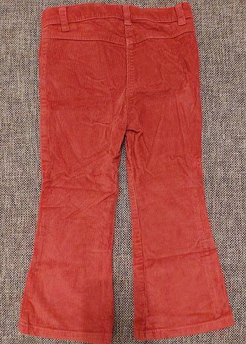 Lc Waikiki 3-4 Yaş Kız Çocuk Süet Düğmeli Pantolon - Görsel 4