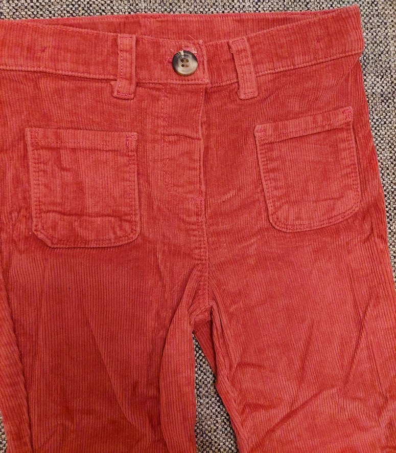 Lc Waikiki 3-4 Yaş Kız Çocuk Süet Düğmeli Pantolon - Görsel 2