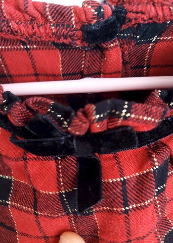 Lc Waikiki 4-5 Yaş Ekoseli Fırfırlı Uzun Kollu Kız Elbise - Görsel 3