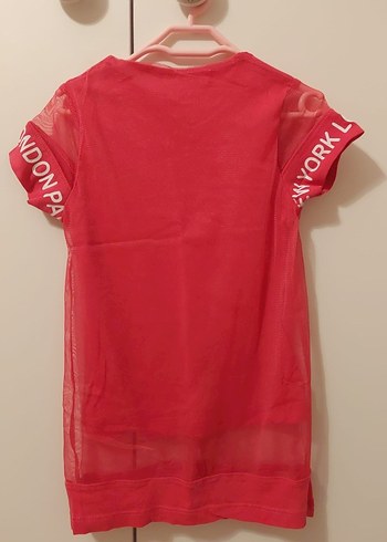 Lc Waikiki 3-4 Yaş Pembe Kız Çocuk Tişört - Görsel 4