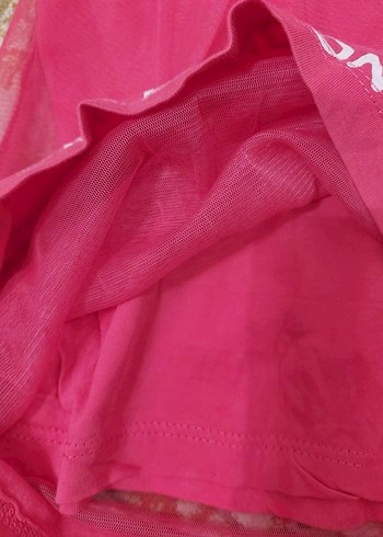 Lc Waikiki 3-4 Yaş Pembe Kız Çocuk Tişört - Görsel 5