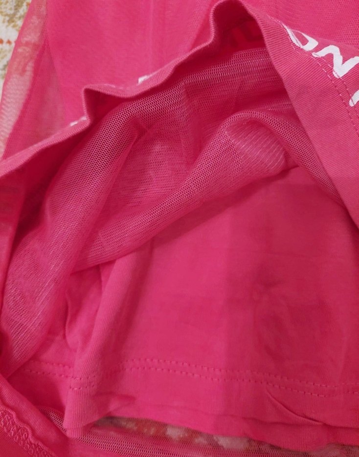 Lc Waikiki 3-4 Yaş Pembe Kız Çocuk Tişört - Görsel 5