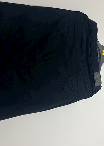 Kemerli Siyah Kız Çocuk Etek - Görsel 4