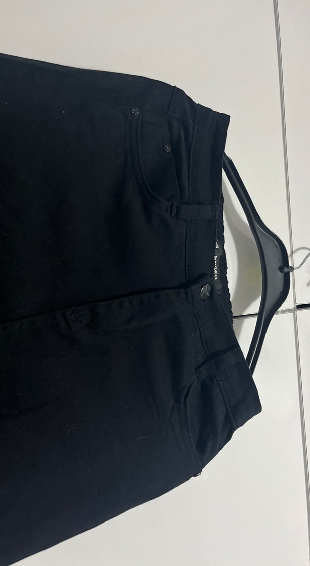 Kemerli Siyah Kız Çocuk Etek - Görsel 2