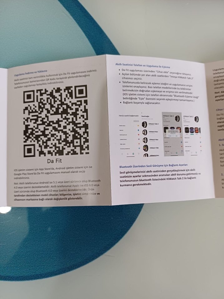 inteya HiWatch Talk 2 Siyah Akıllı Saat - Görsel 2