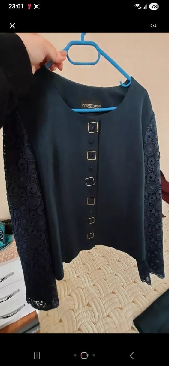 yeşil Kadın Takım Elbise 40 beden - Görsel 3