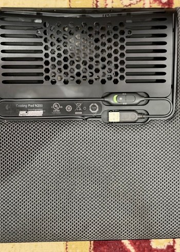 Logitech N200 Laptop Soğutucu (Sessiz Fanlı & Kademeli) - Görsel 2