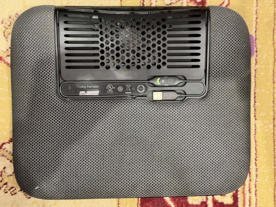Logitech N200 Laptop Soğutucu (Sessiz Fanlı & Kademeli) - Görsel 2
