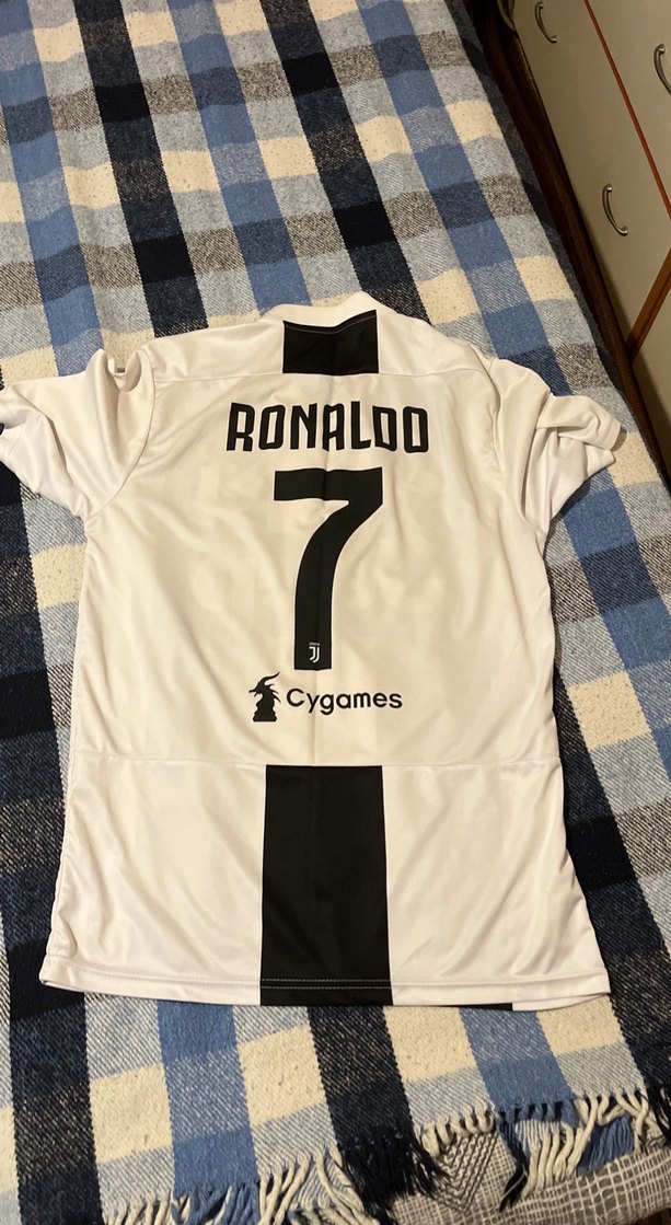 Cristiano Ronaldo Juventus Baskılı Kısa Kollu Forma - Görsel 2